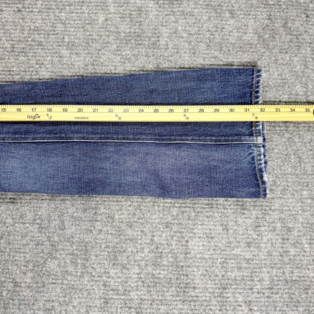 Levis Engineered Jeans Mens 32x32 Denim Straight Leg Twisted Seam Button Fly - Picture 12 of 14